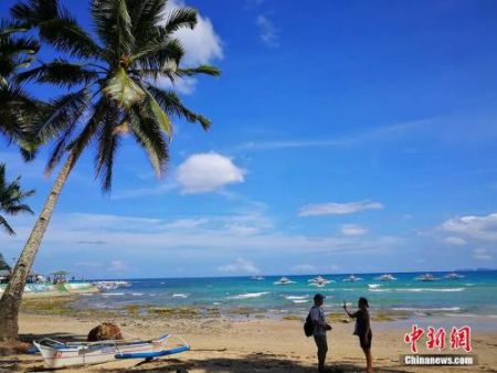 资料图：菲律宾海岛旅游圣地巴拉望风景。中新社记者关向东摄