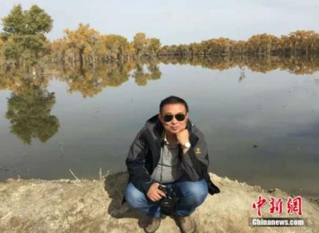 段鸿伟2017年在外旅行 受访者供图