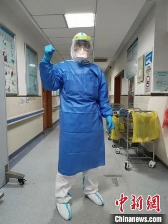 　王昊医生。　受访者供图 摄