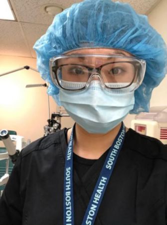 　　徐濛濛医生。(受访者供图)