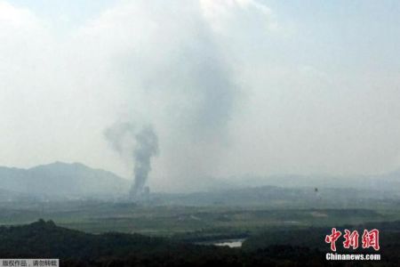 　　当地时间6月16日，韩国统一部证实，位于朝鲜开城工业园内的朝韩联络办公室大楼被爆破。