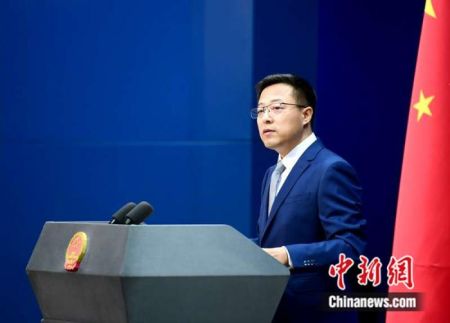 　　中国外交部发言人赵立坚